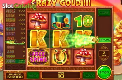 Скрин5. Crazy Gold III (Pull Tabs) слот