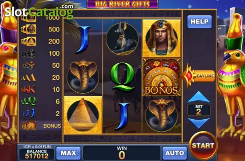 Скрин2. Big River Gifts (Pull Tabs) слот
