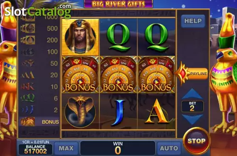 Скрин5. Big River Gifts (Pull Tabs) слот