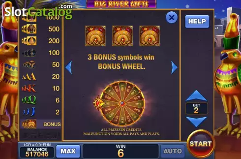 Скрин9. Big River Gifts (Pull Tabs) слот