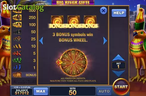 Скрин6. Big River Gifts (3x3) слот