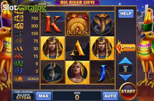 Скрин2. Big River Gifts (Reel Respin) слот