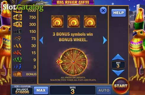 Скрин6. Big River Gifts (Reel Respin) слот