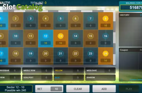 Скрин2. Penalty Turbo слот