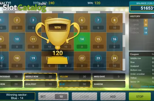 Скрин6. Penalty Turbo слот