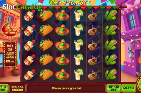 Скрин2. Chilli Tumble слот
