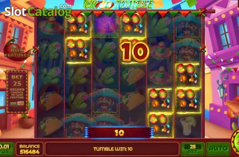 Скрин3. Chilli Tumble слот