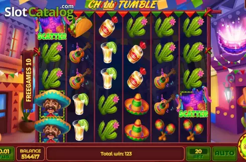 Скрин6. Chilli Tumble слот