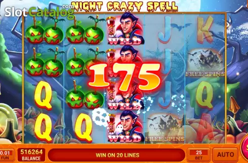 Скрин4. Night Crazy Spell слот