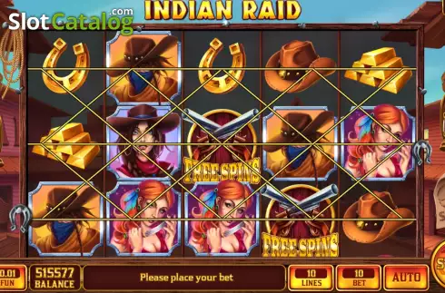 Скрин2. Indian Raid слот