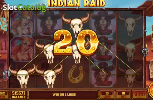 Скрин3. Indian Raid слот