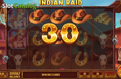 Скрин4. Indian Raid слот