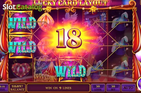 Скрин3. Lucky Card Layout слот