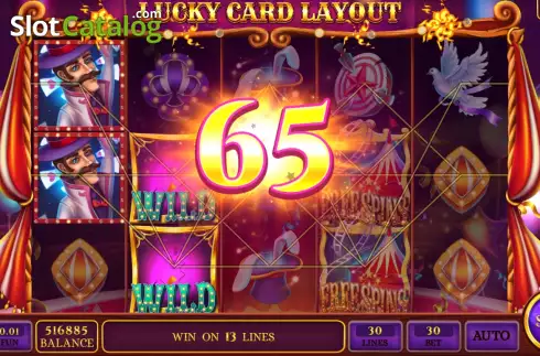 Скрин4. Lucky Card Layout слот