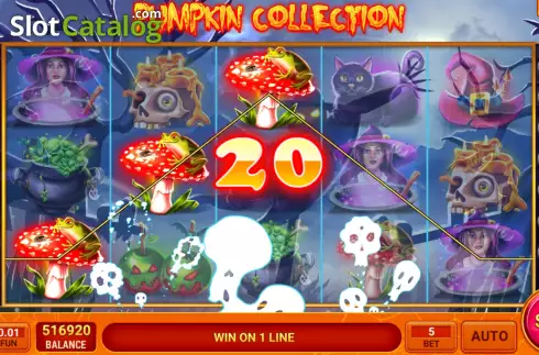 Скрин5. Pumpkin Collection слот