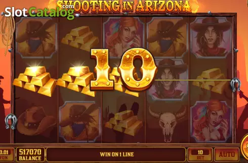 Скрин3. Shooting in Arizona слот