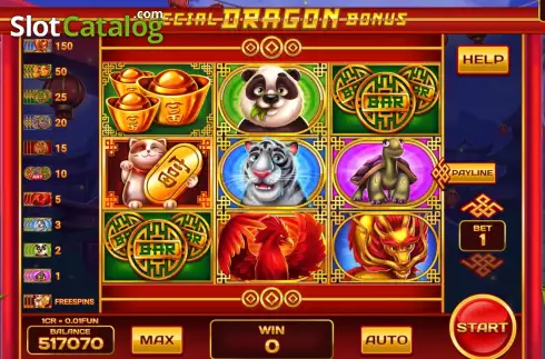 Скрин2. Special Dragon Bonus (Pull Tabs) слот