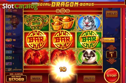 Скрин4. Special Dragon Bonus (Pull Tabs) слот