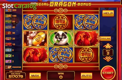 Скрин2. Special Dragon Bonus (3x3) слот