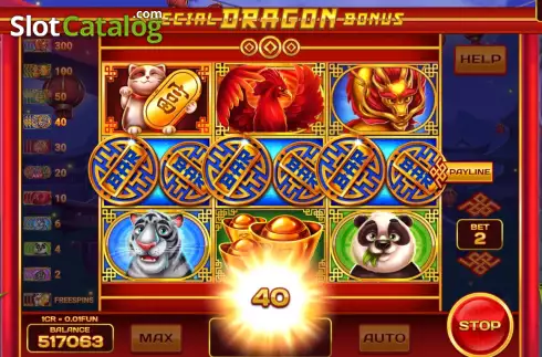 Скрин4. Special Dragon Bonus (3x3) слот