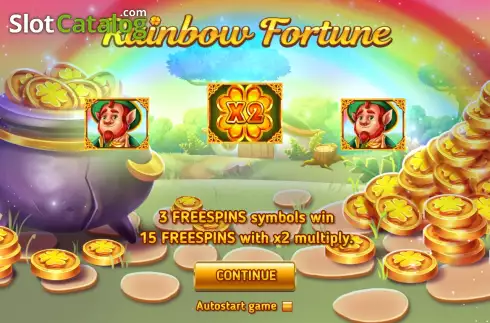 Скрин2. Rainbow Fortune (Reel Respin) слот
