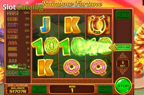 Скрин4. Rainbow Fortune (Reel Respin) слот