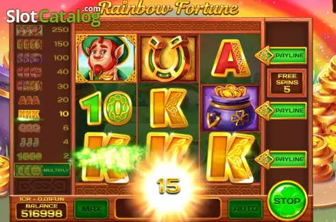 Скрин7. Rainbow Fortune (Reel Respin) слот