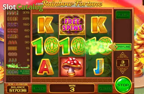 Скрин3. Rainbow Fortune (3x3) слот