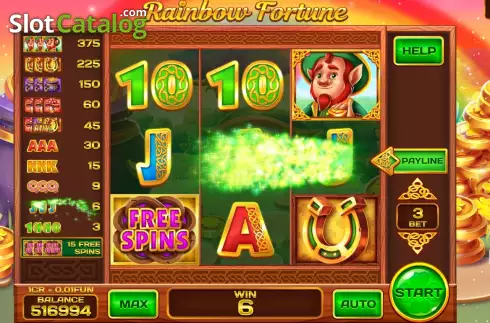 Скрин4. Rainbow Fortune (3x3) слот