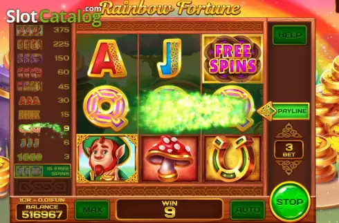 Скрин5. Rainbow Fortune (3x3) слот