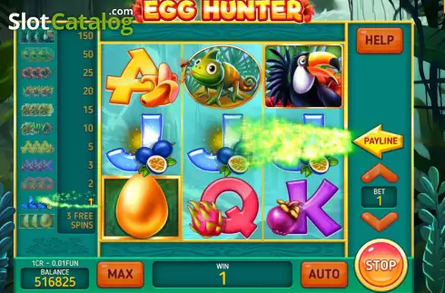 Скрин3. Egg Hunter (3x3) слот