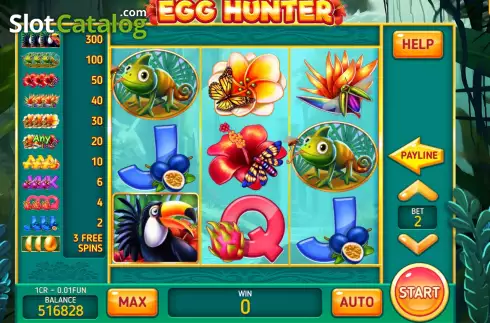 Скрин2. Egg Hunter (Pull Tabs) слот
