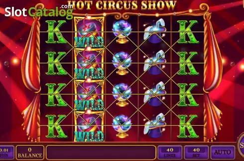 Скрин2. Hot Circus Show слот