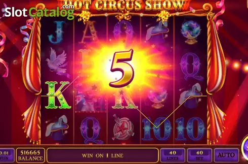 Скрин3. Hot Circus Show слот