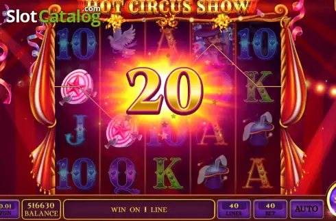 Скрин4. Hot Circus Show слот