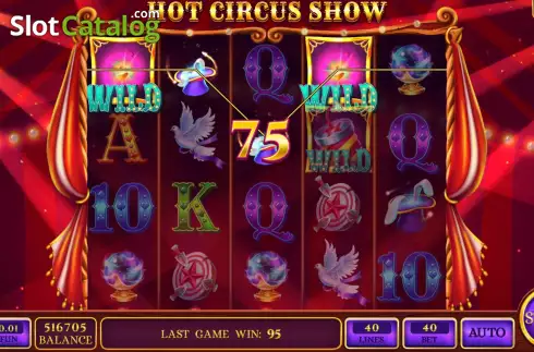 Скрин5. Hot Circus Show слот