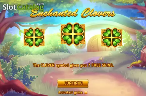 Скрин2. Enchanted Clovers (3x3) слот