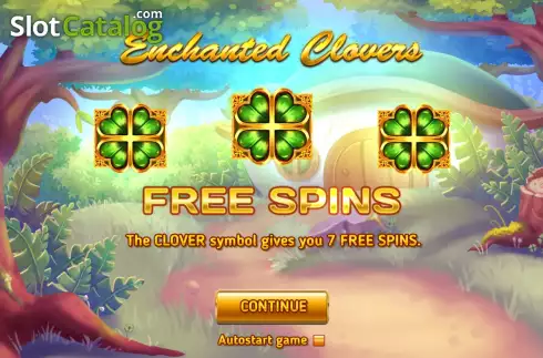 Скрин2. Enchanted Clovers (Reel Respin) слот