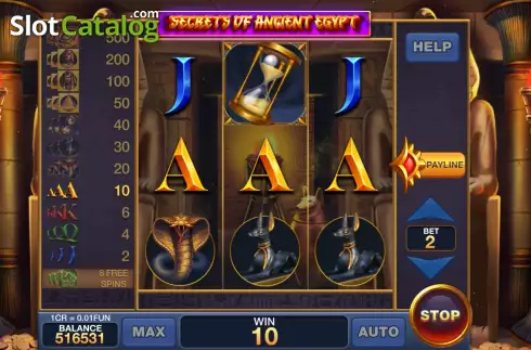 Скрин4. Secrets Of Ancient Egypt (Pull Tabs) слот