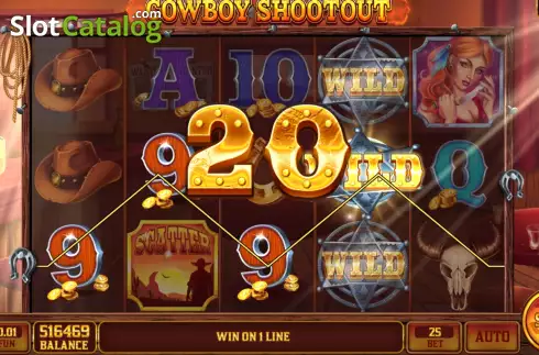 Скрин3. Cowboy Shootout слот