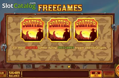 Скрин9. Cowboy Shootout слот