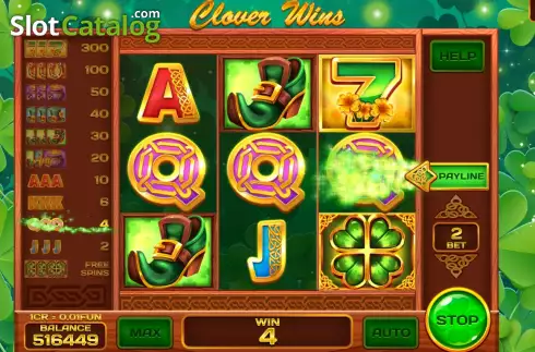 Скрин3. Clover Wins (Pull Tabs) слот