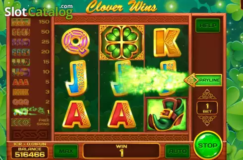Скрин3. Clover Wins (3x3) слот