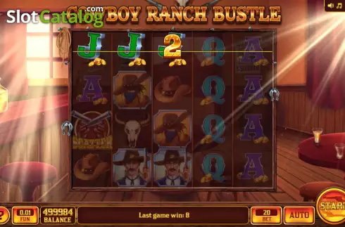 Скрин4. Cowboy Ranch Bustle слот