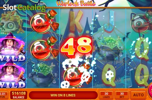 Скрин4. Warlock Battle слот
