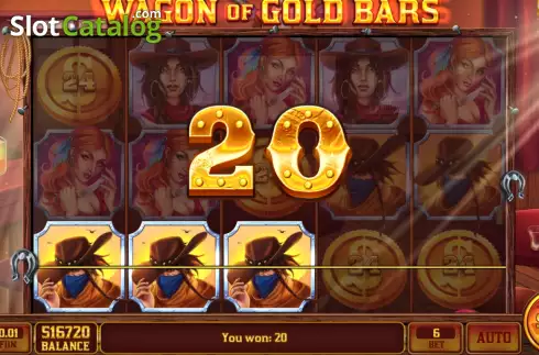 Скрин4. Wagon Of Gold Bars слот