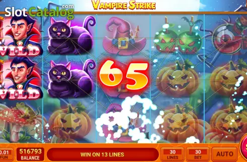 Скрин3. Vampire Strike слот