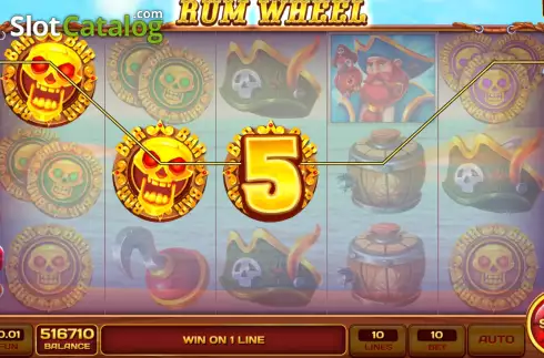 Скрин3. Rum Wheel слот