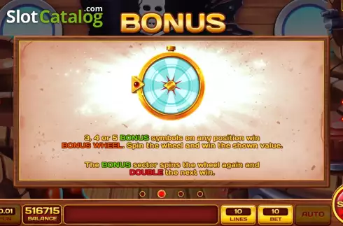 Скрин9. Rum Wheel слот