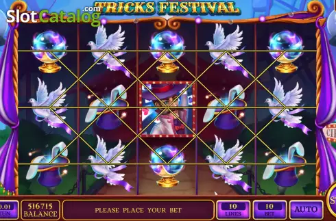 Скрин2. Tricks Festival слот